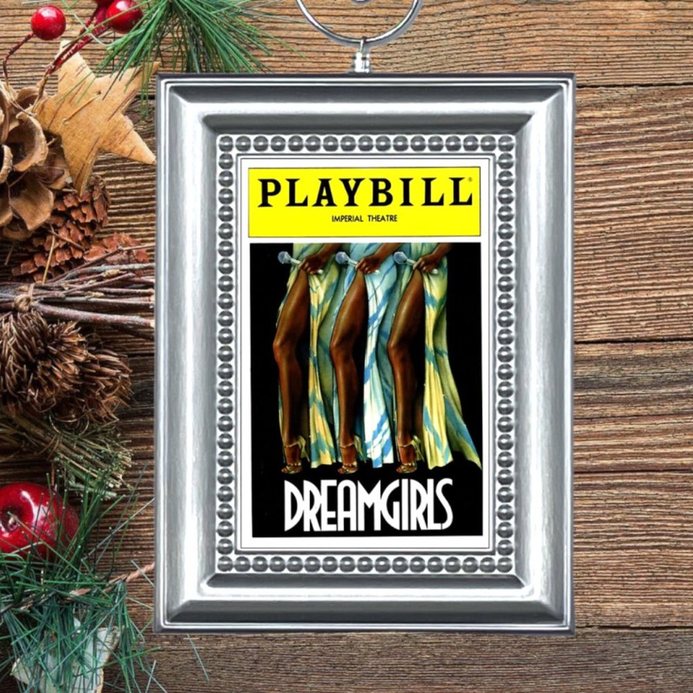 Dreamgirls Broadway Musical Playbill Christmas Tree‎ Ornament